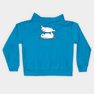 Acroyoga Bunnies Kids Hoodie